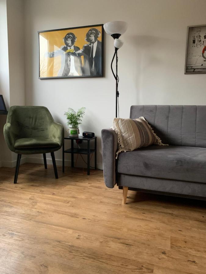 Brzezno Plaza Apartment กดัญสก์ ภายนอก รูปภาพ