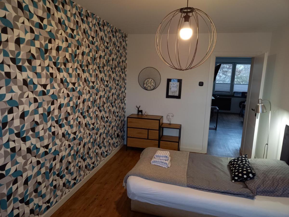 Brzezno Plaza Apartment กดัญสก์ ภายนอก รูปภาพ